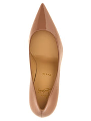 Christian Louboutin Beige Calfskin High Heel Pumps - EU40/US10