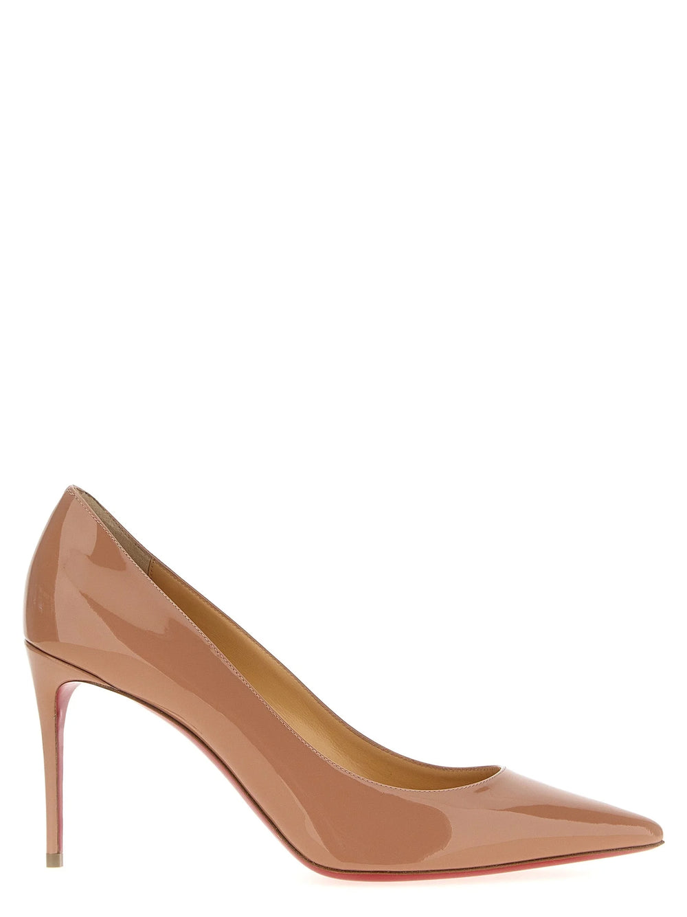 Christian Louboutin Beige Calfskin High Heel Pumps - EU40/US10