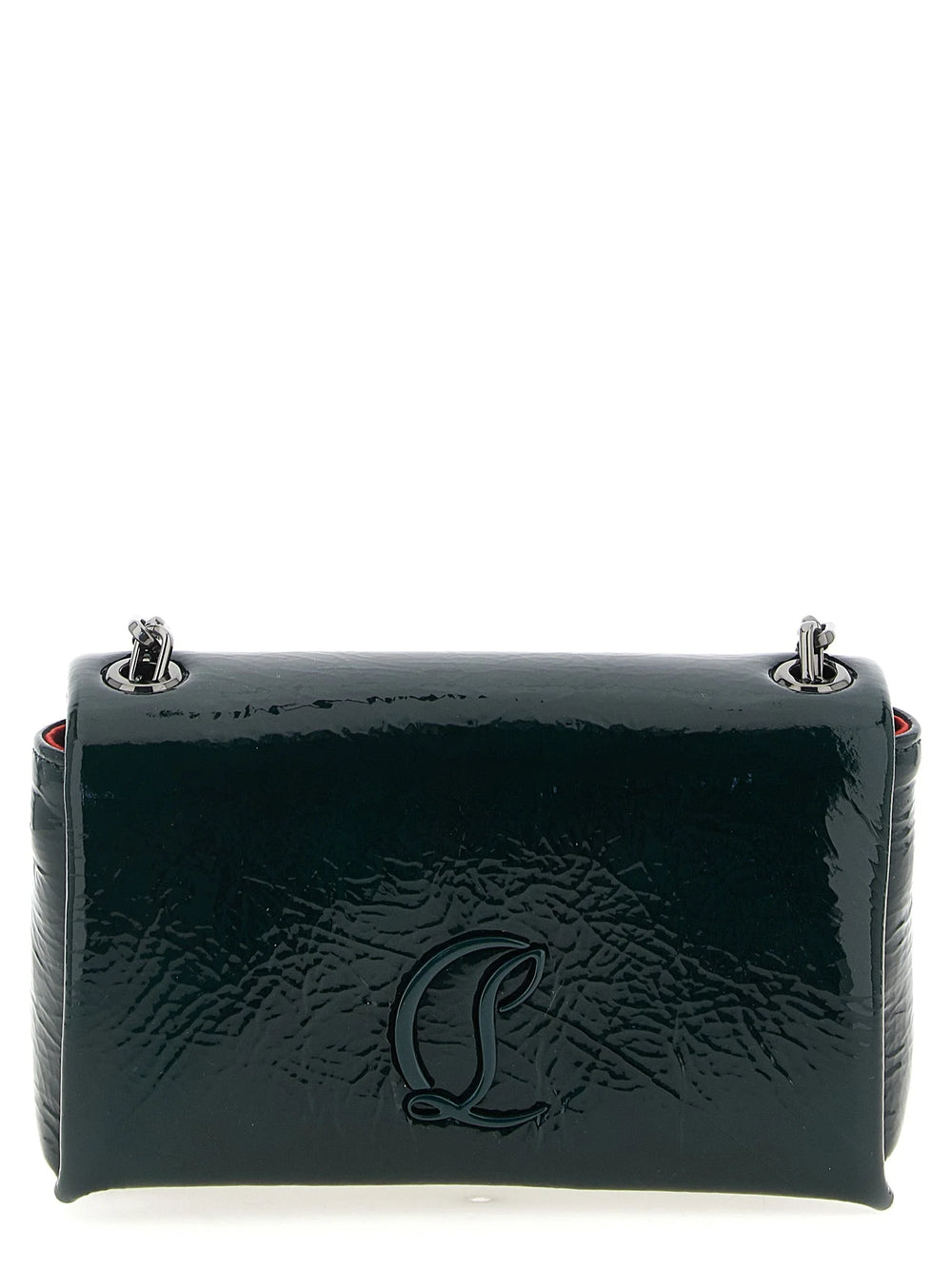 Christian Louboutin Bicolor Calfskin Crossbody Bag
