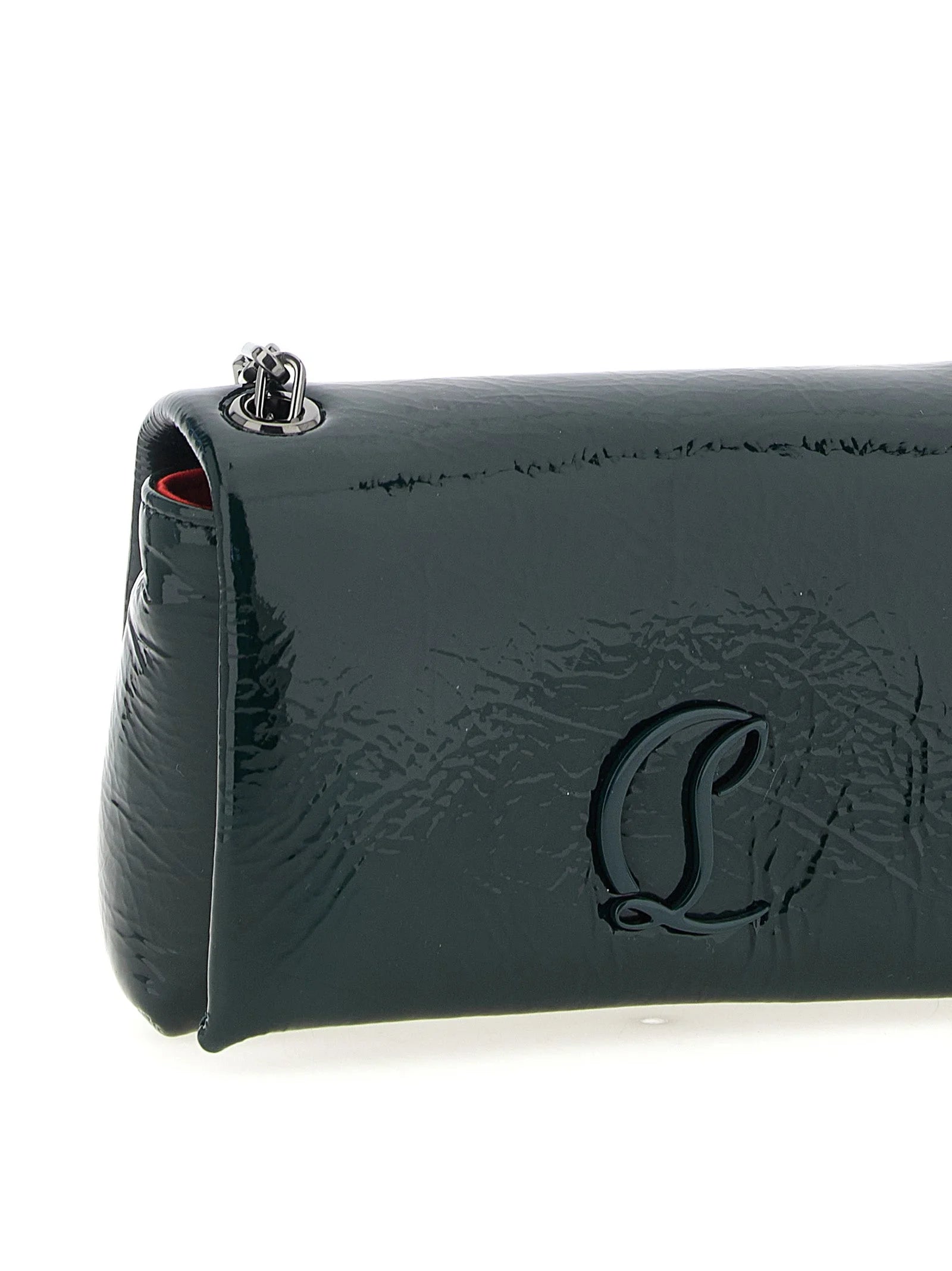 Christian Louboutin Bicolor Calfskin Crossbody Bag