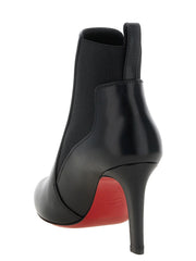 Christian Louboutin Black Calfskin Ankle Boots - EU36/US6
