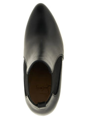 Christian Louboutin Black Calfskin Ankle Boots - EU36/US6