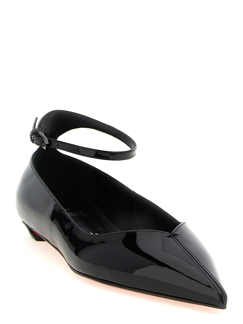 Christian Louboutin Black Calfskin Ballet Flats