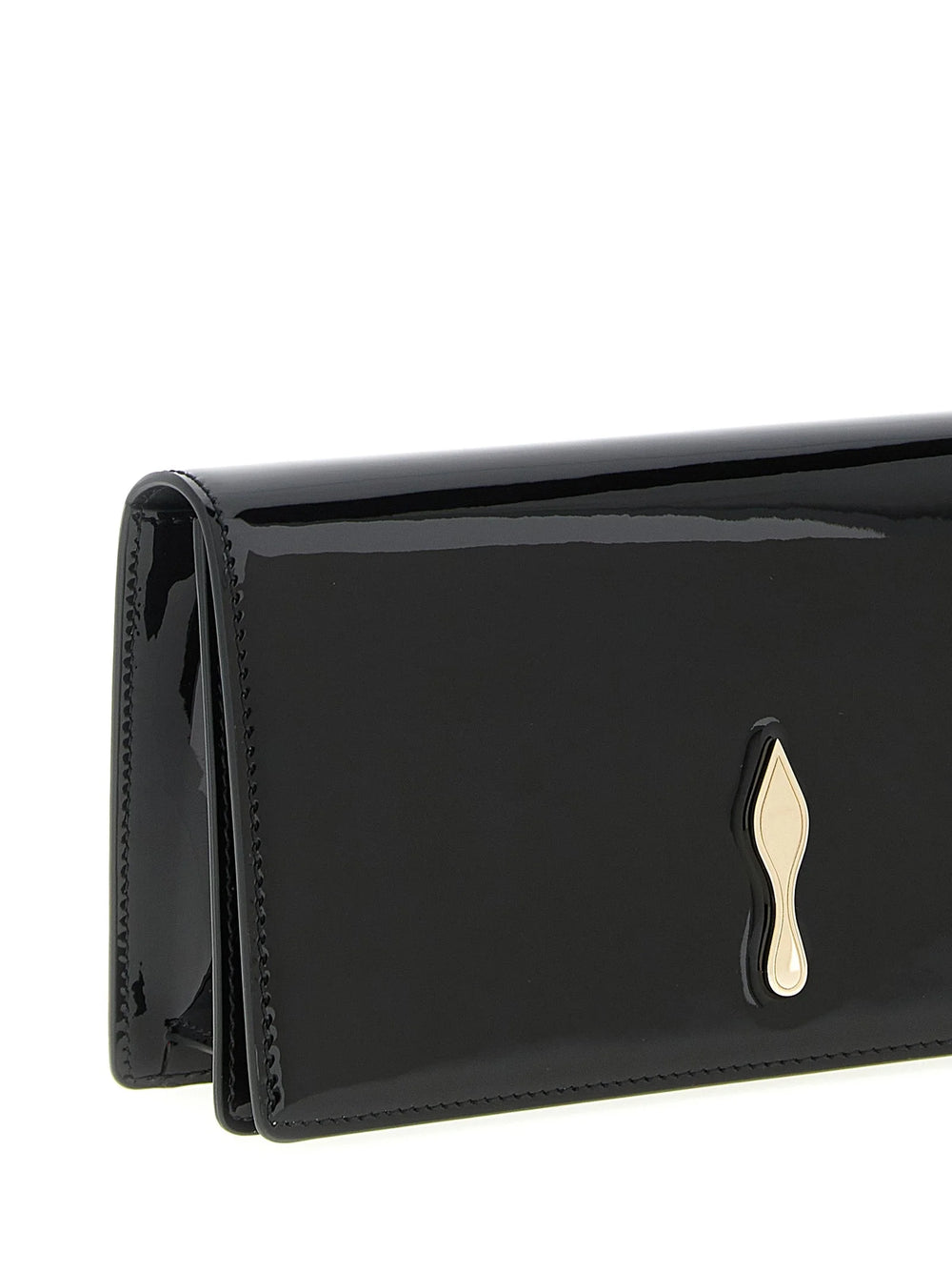 Christian Louboutin Black Calfskin Clutch Bag