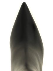 Christian Louboutin Black Calfskin Over The Knee