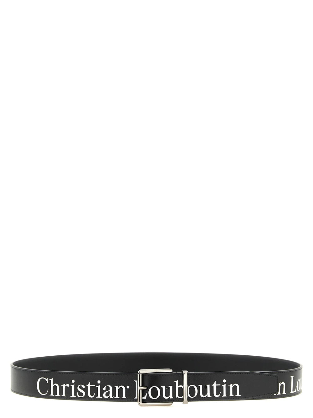 Christian Louboutin Black Calfskin Regular Belt