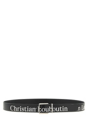 Christian Louboutin Black Calfskin Regular Belt