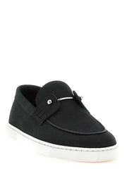 Loafers Christian Louboutin Czarne ze Skóry - EU46/US13