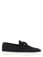 Loafers Christian Louboutin Czarne ze Skóry - EU46/US13
