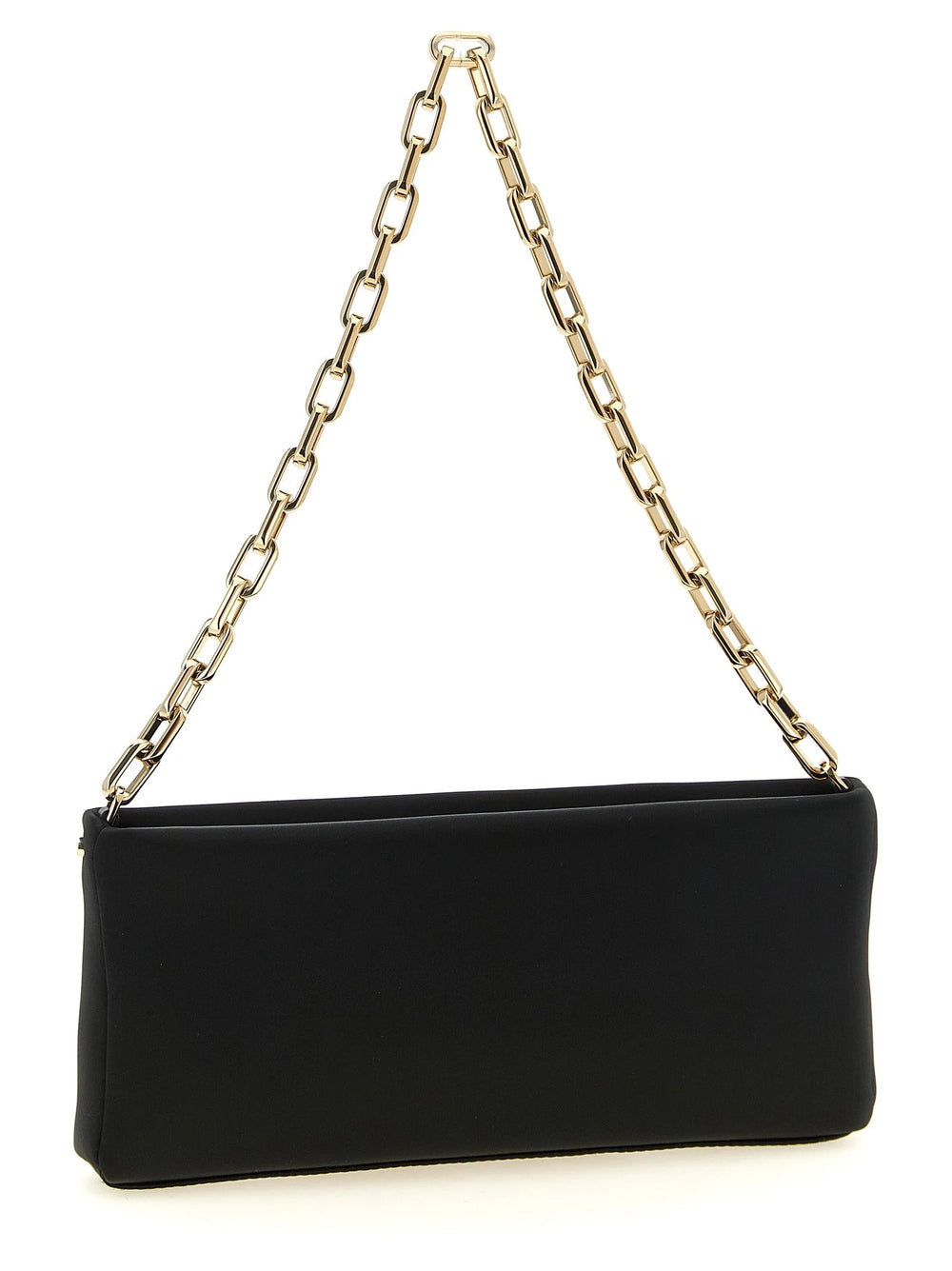 Christian Louboutin Black Elastane Clutch Bag
