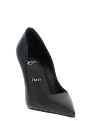 Christian Louboutin Black Lamb Leather High Heel Pumps - EU39/US9