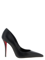 Christian Louboutin Black Lamb Leather High Heel Pumps - EU39/US9