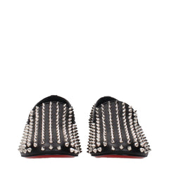 Christian Louboutin Zwarte Leren Instappers