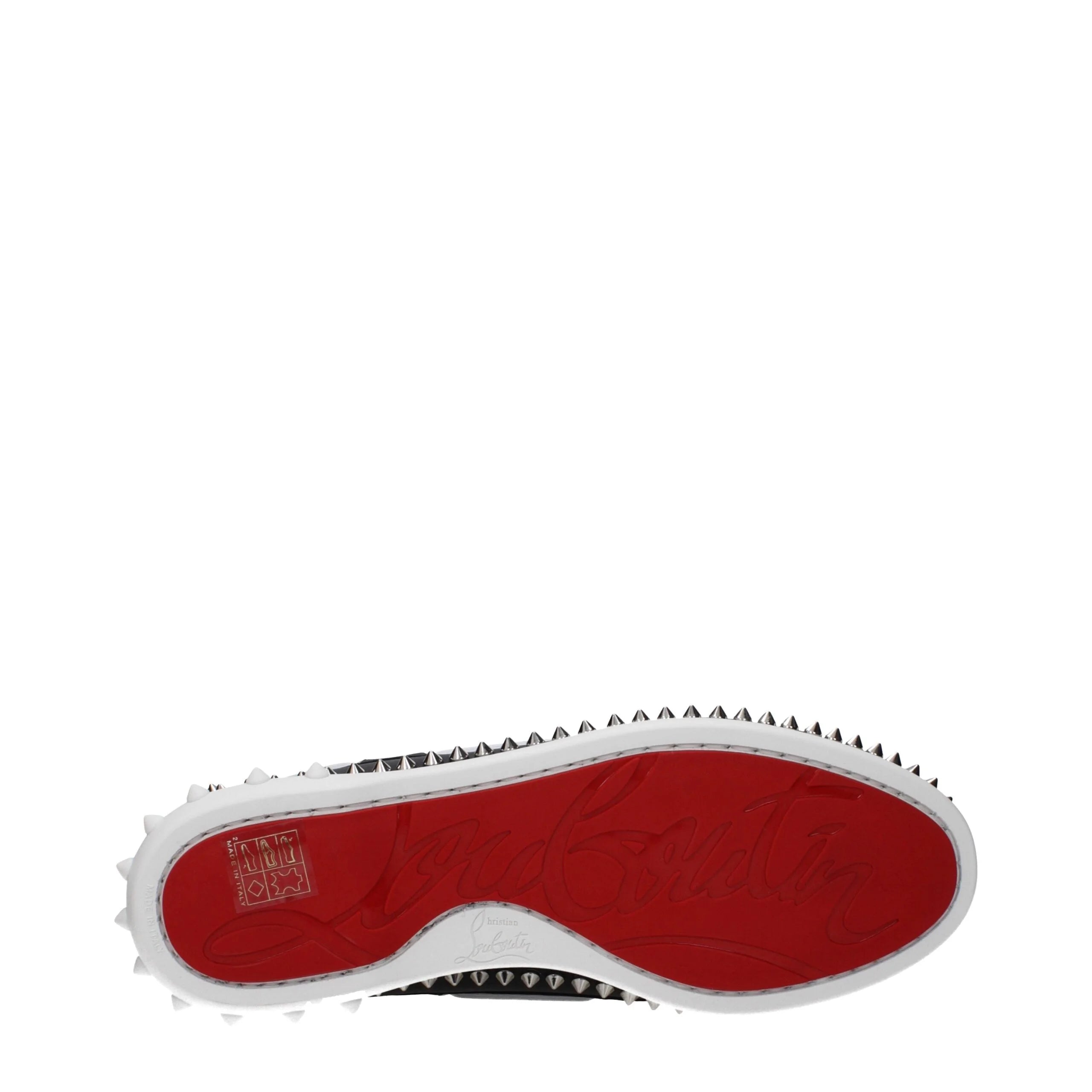 Christian Louboutin Schwarze Lederslipper - EU41/US8
