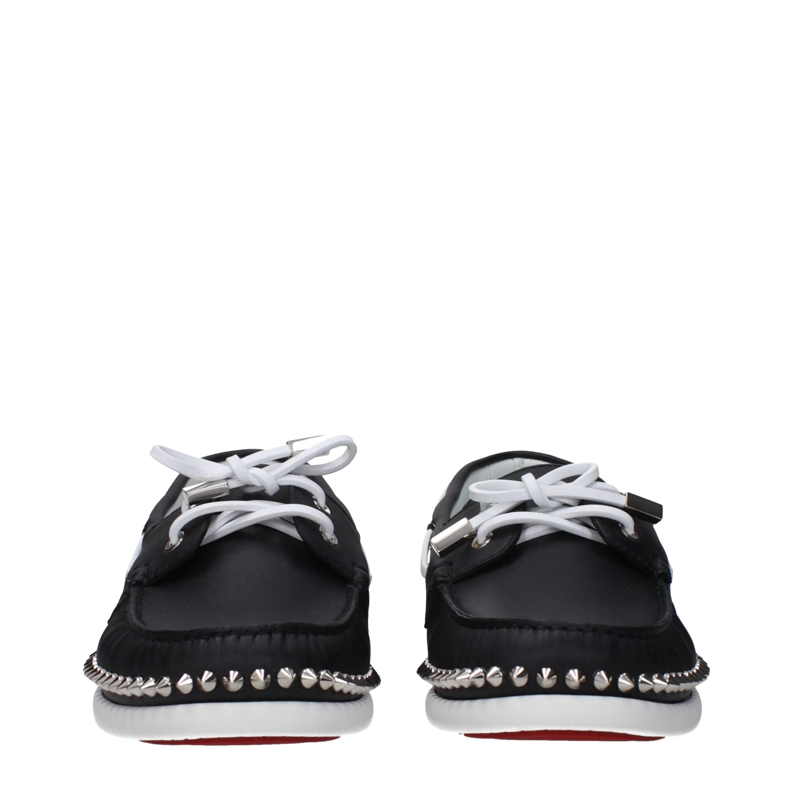 Christian Louboutin Schwarze Lederslipper - EU41/US8