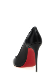 Christian Louboutin Black Napa Leather / Calf Bos Taurus High Heel Pumps - EU41/US11
