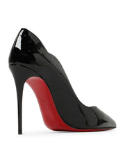 Christian Louboutin Black Patent Leather Hot Chick Pumps 100 - Heels