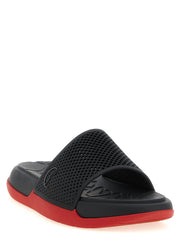 Christian Louboutin Black Polyethylene Slides - EU 42 | US 9