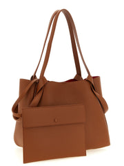 Christian Louboutin Brown Calfskin Tote Bag