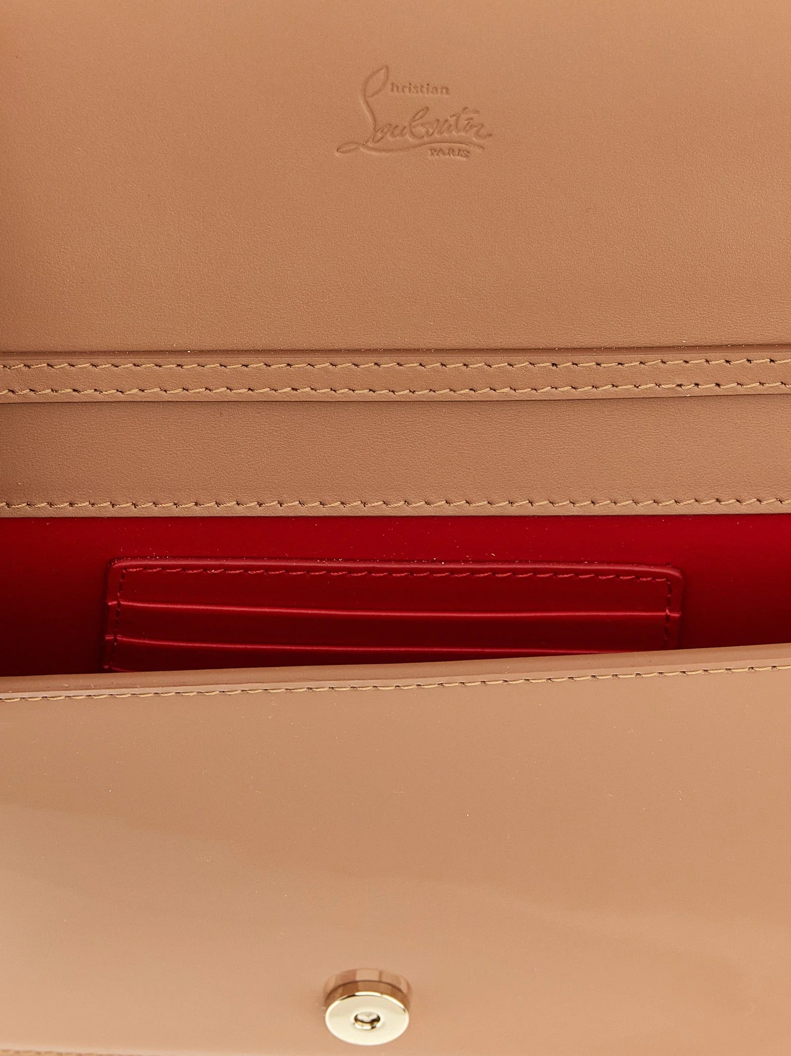 Christian Louboutin Multicolor Calfskin Clutch Bag
