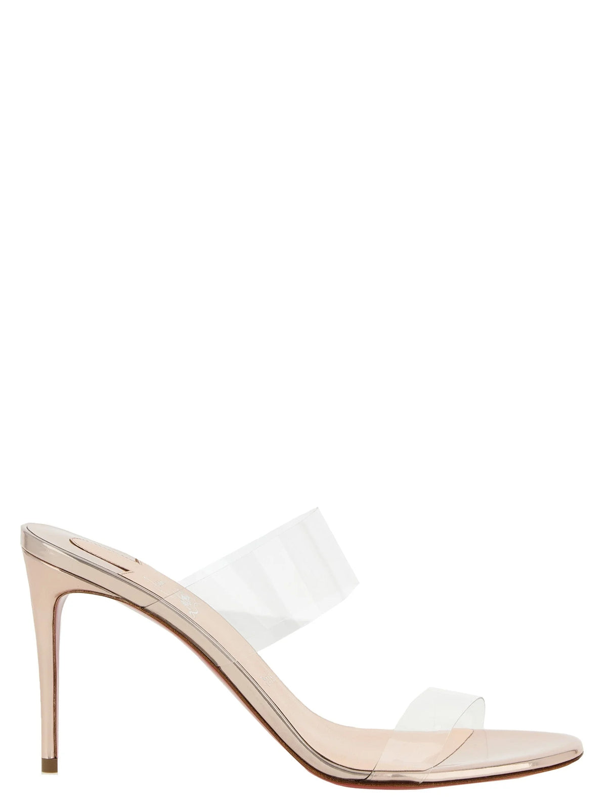 Christian Louboutin Multicolor Calfskin Stiletto Heel Sandals - EU36/US6