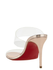 Christian Louboutin Multicolor Calfskin Stiletto Heel Sandals - EU36/US6