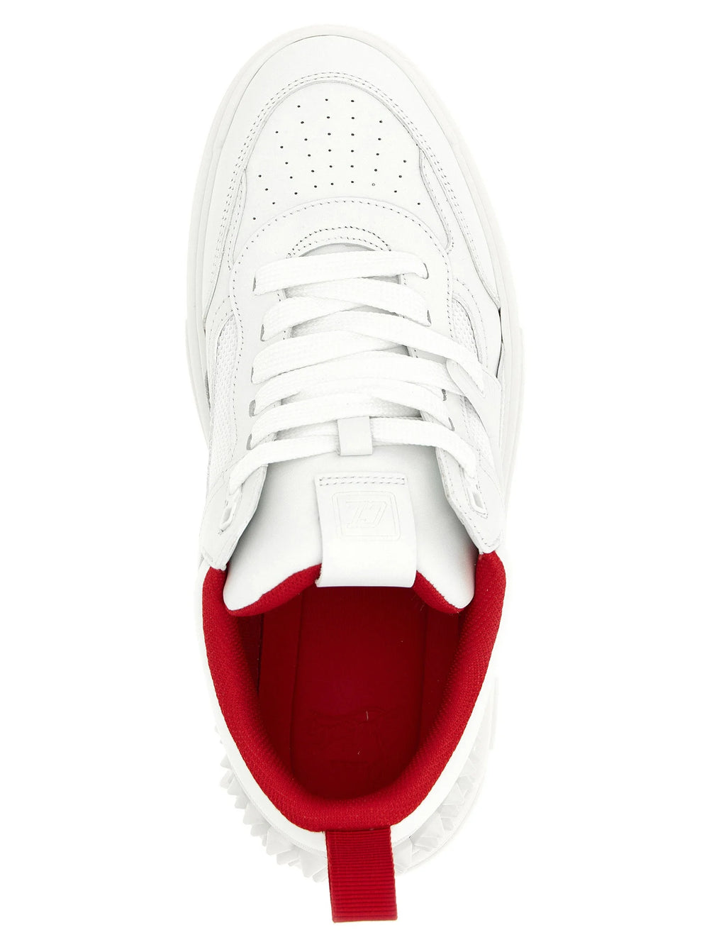 Christian Louboutin White Calfskin Athletic Sneakers - EU 40 | US 7