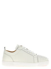 Christian Louboutin White Calfskin Low Top Sneakers