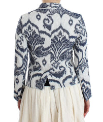 Christian Pellizzari Blue White Blazer Suit Jacket - IT40 | XS - Sport Jackets