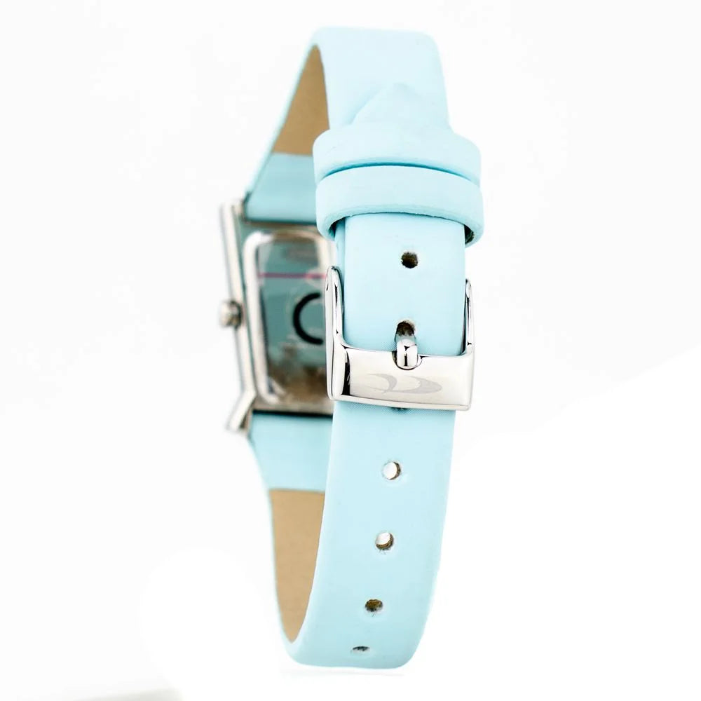 Chronotech Blue Leather Watch