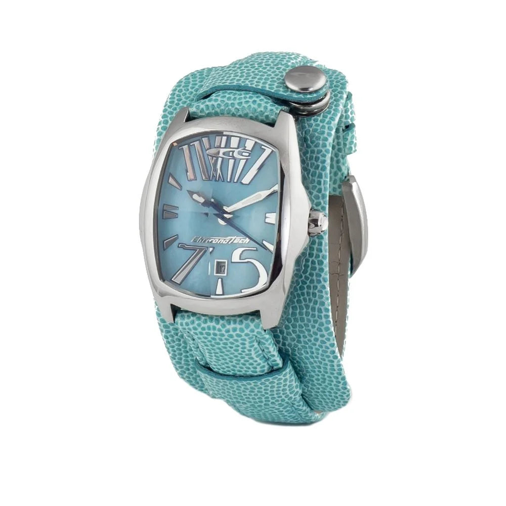 Chronotech Blue Leather Watch - Watches