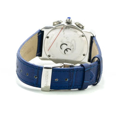 Chronotech Blue Leather Watch - Watches