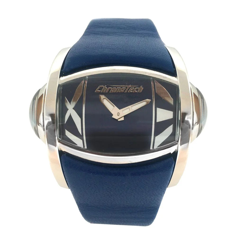 Chronotech Blue Leather Watch - Watches