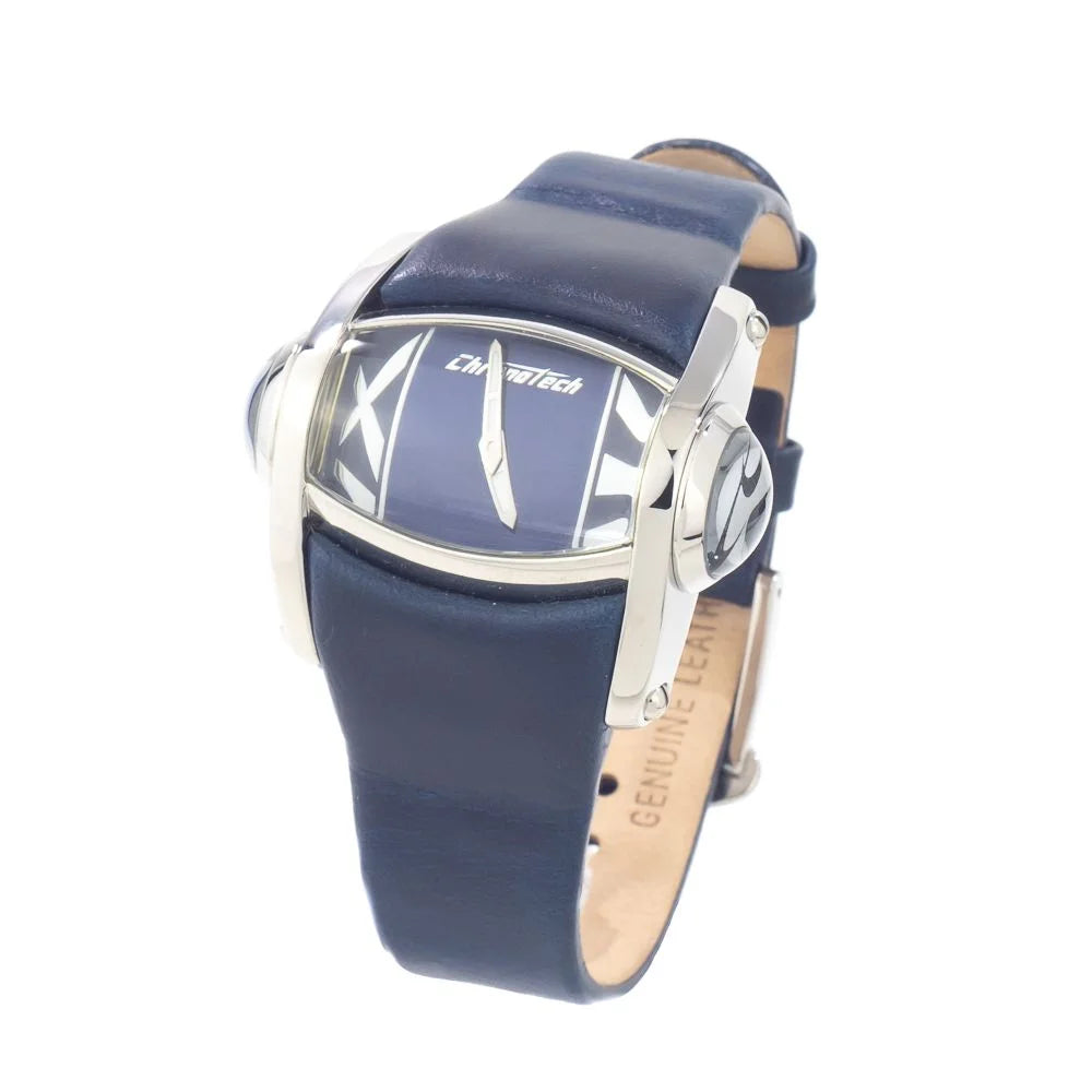 Chronotech Blue Leather Watch - Watches