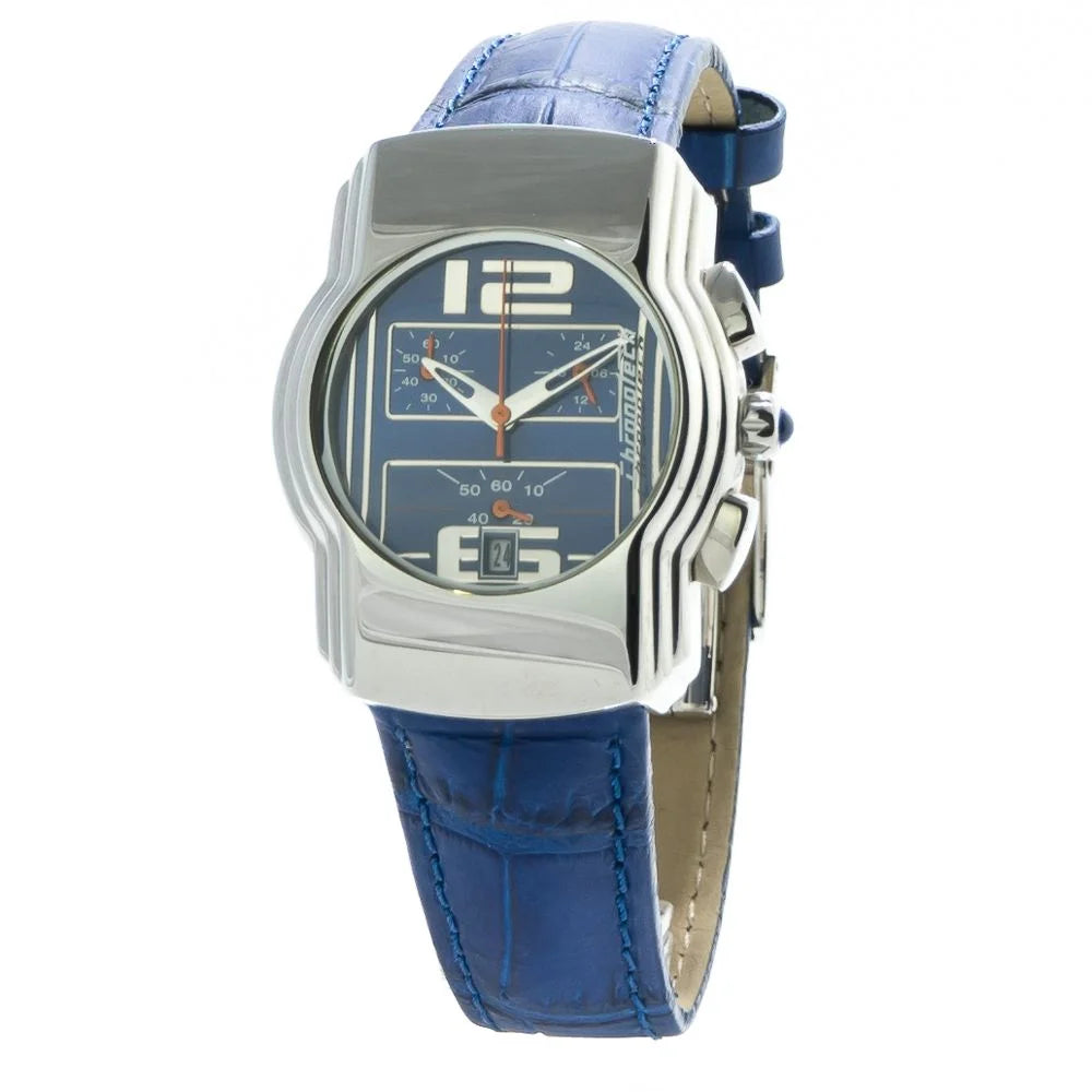 Chronotech Blue Leather Watch - Watches