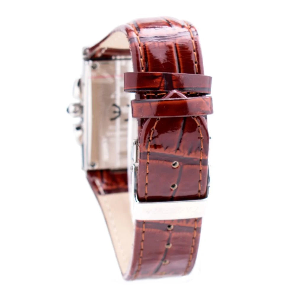 Chronotech Brown Leather Watch - Watches