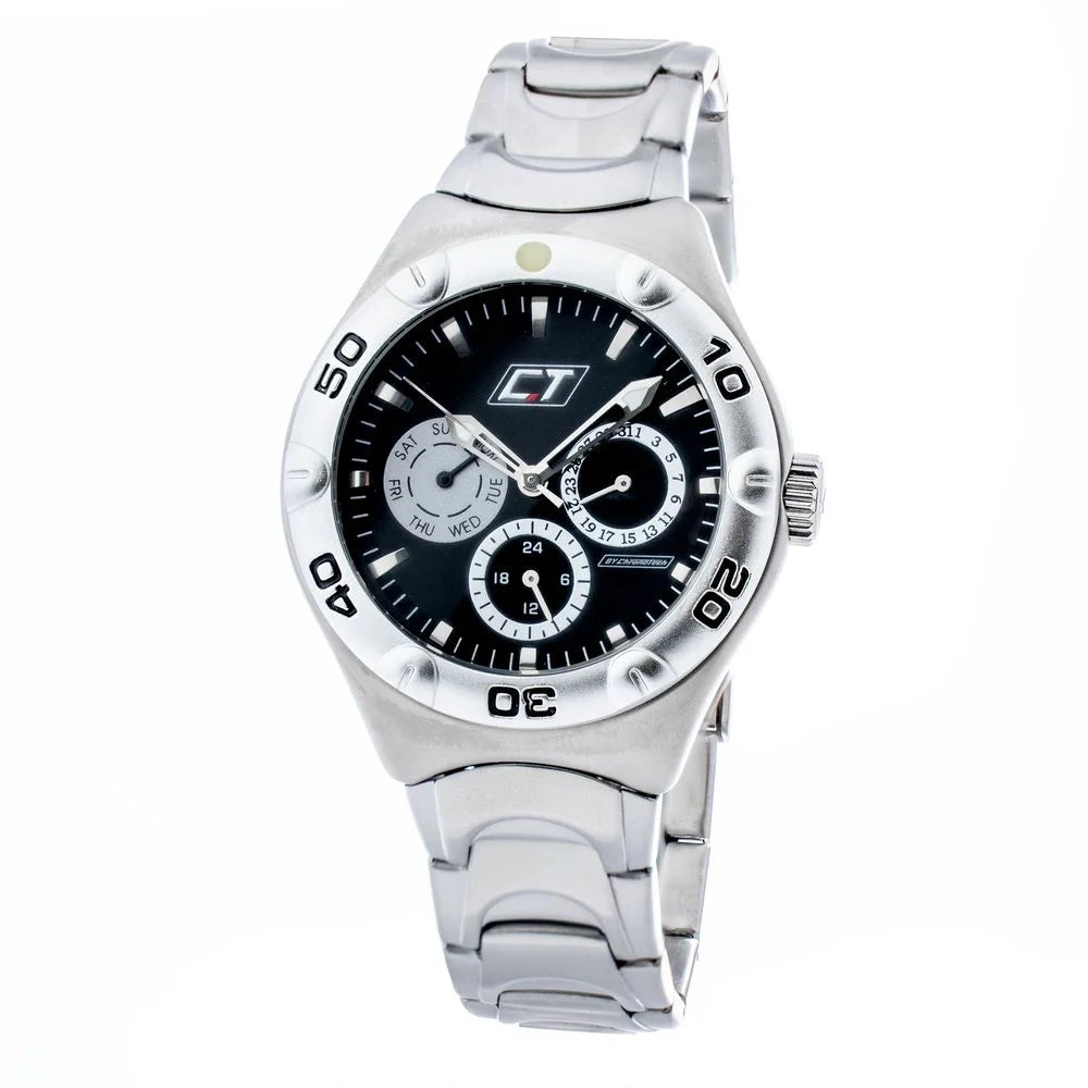 Chronotech Gray Stainless Steel Watch