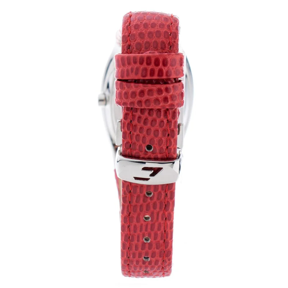 Chronotech Red Leather Watch - Watches