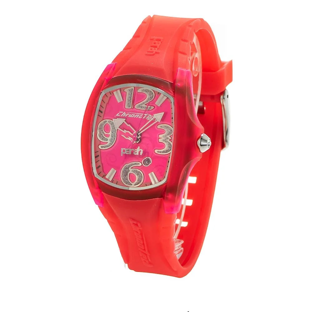 Chronotech Red Rubber Watch - Watches