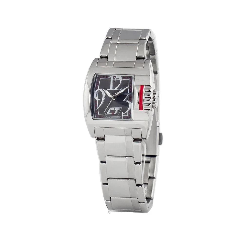 Chronotech Silver Stainless Steel Watch
