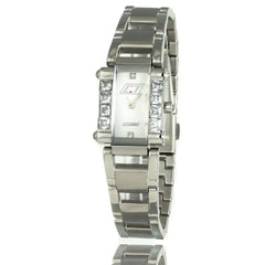 Chronotech Silver Stainless Steel Watch