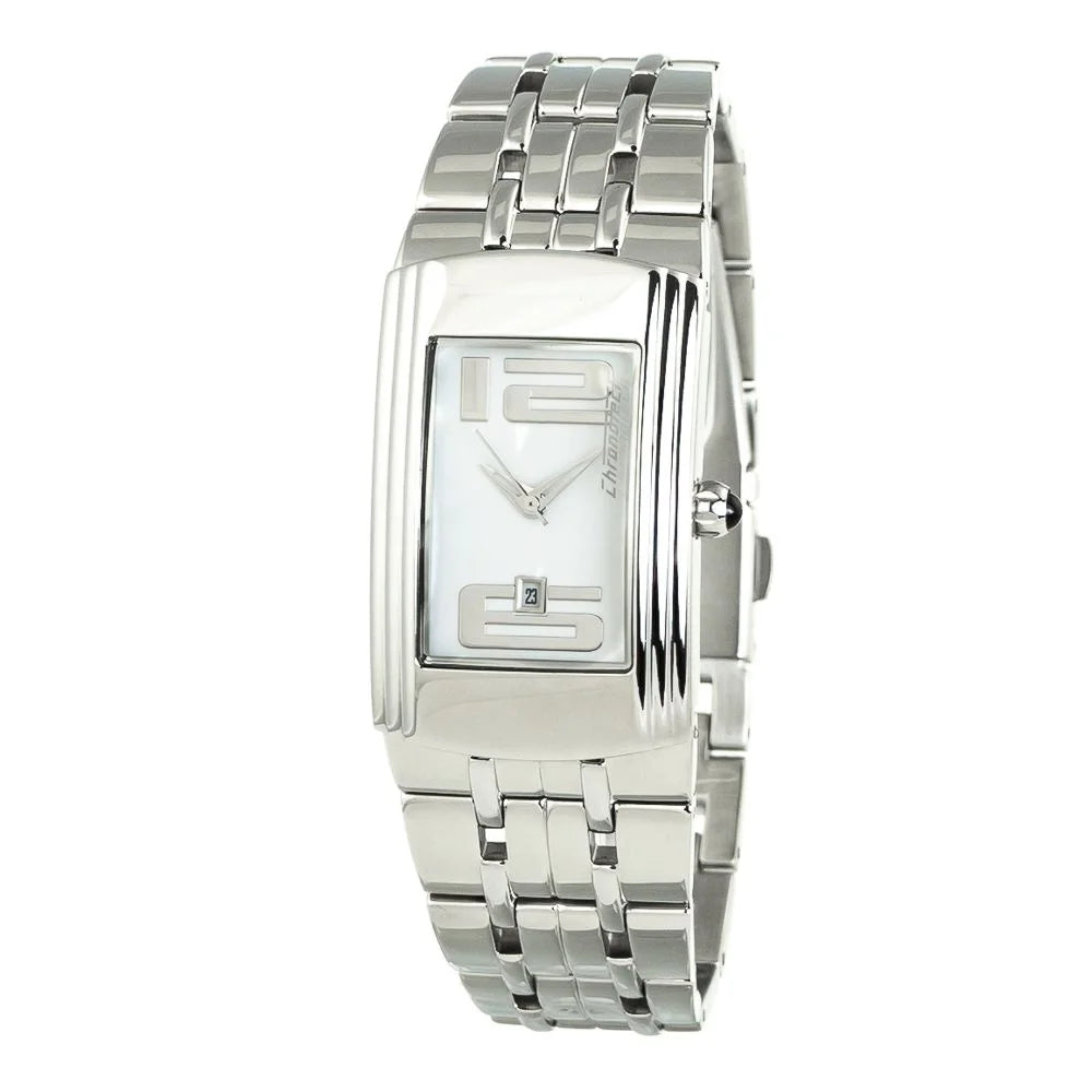 Chronotech Silver Stainless Steel Watch