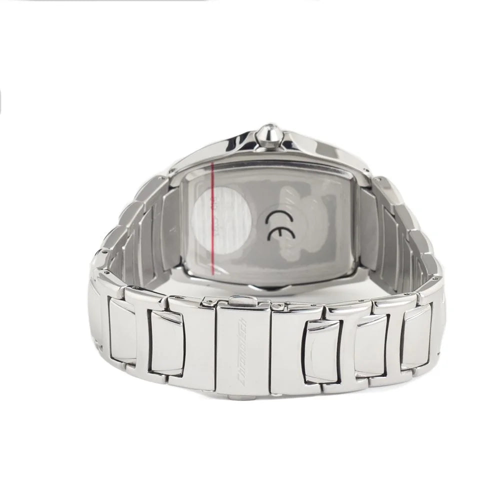 Chronotech Silver Stainless Steel Watch