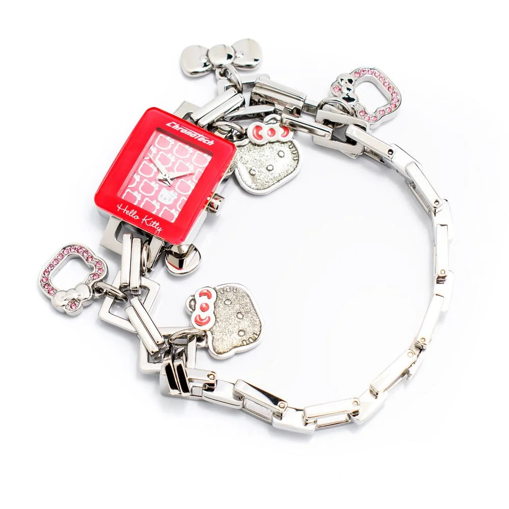 Chronotech Silver Stainless Steel Watch