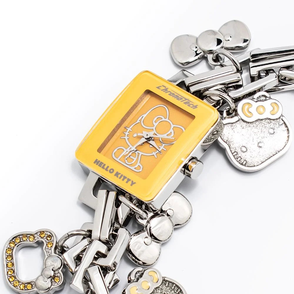 Chronotech Silver Stainless Steel Watch