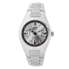 Chronotech Silver Stainless Steel Watch