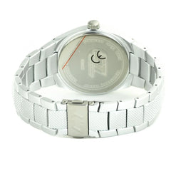 Chronotech Silver Stainless Steel Watch