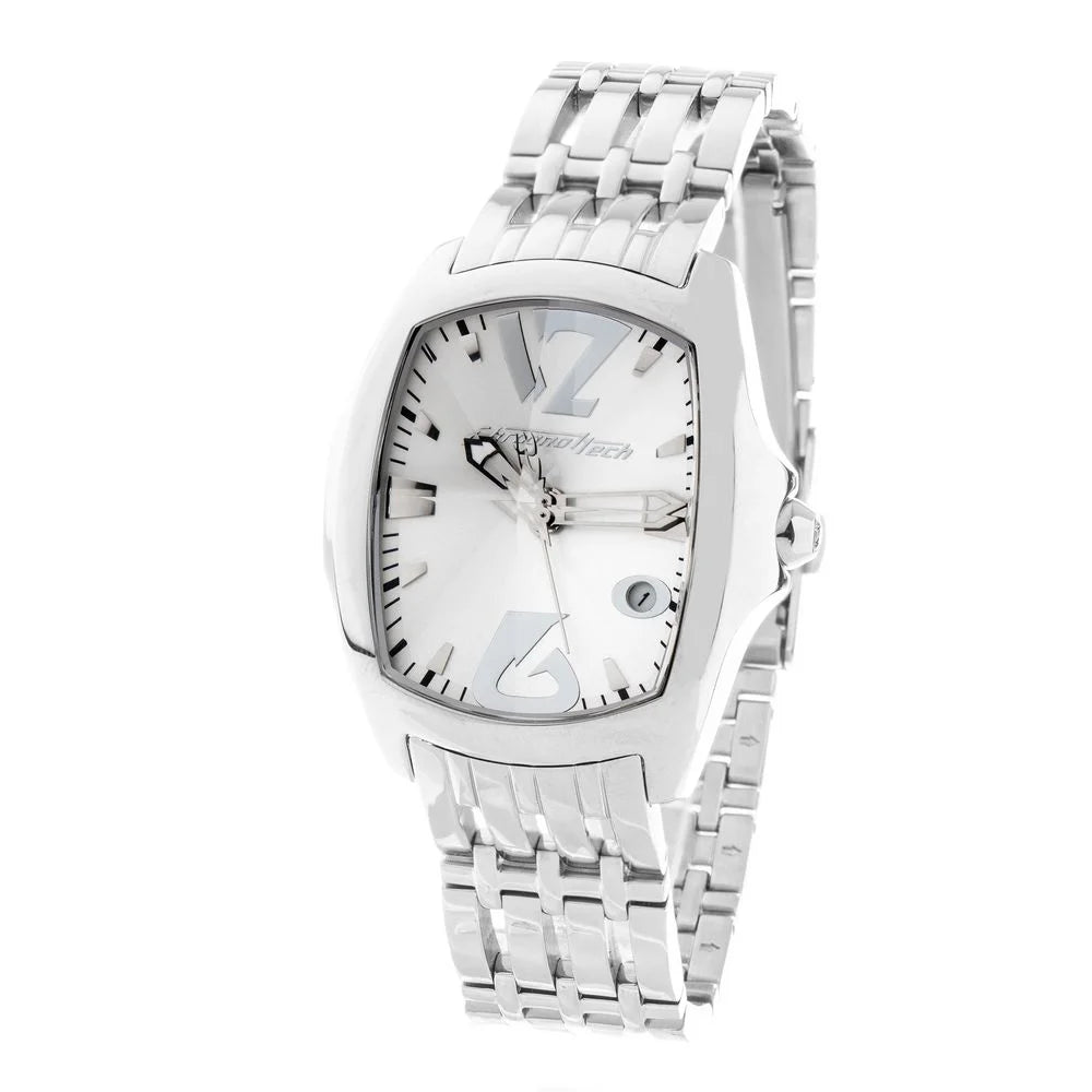 Chronotech Silver Stainless Steel Watch