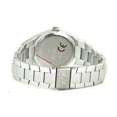 Chronotech Silver Stainless Steel Watch
