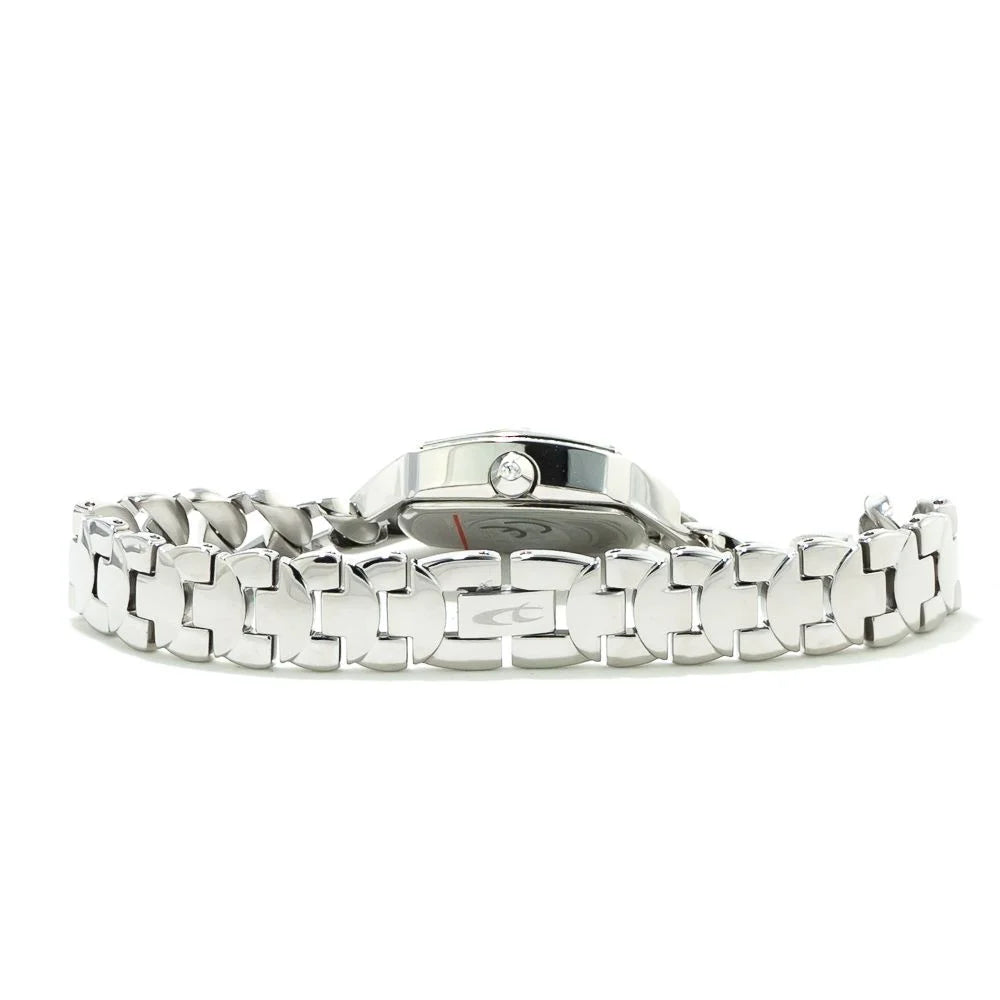 Chronotech Silver Stainless Steel Watch